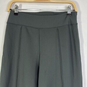 ♣️ MM LaFleur dark green stretch fabric pants: